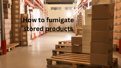 How to fumigate stored products